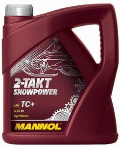 MANNOL 2-TAKT SNOWPOWER 4л  (масло моторное для 2-такт. снегоходов)